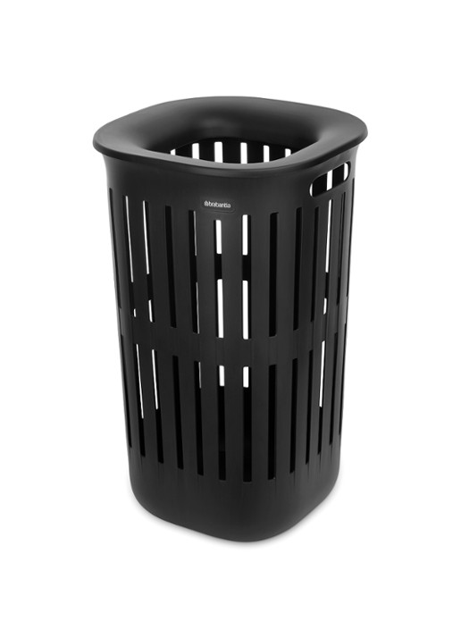 Brabantia Collect-It wasmand 55 liter set van 2 - voorkant 2 zwart