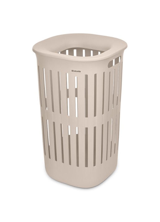 Brabantia Collect-It wasmand 55 liter set van 2 - voorkant 3 beige