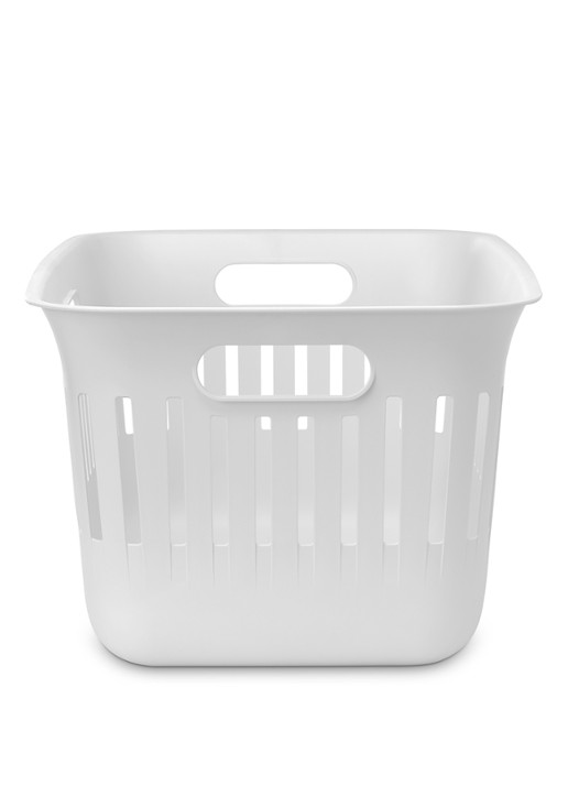 Brabantia Collect-It wasmand met deksel 40 liter set van 2 - achterkant 6 wit