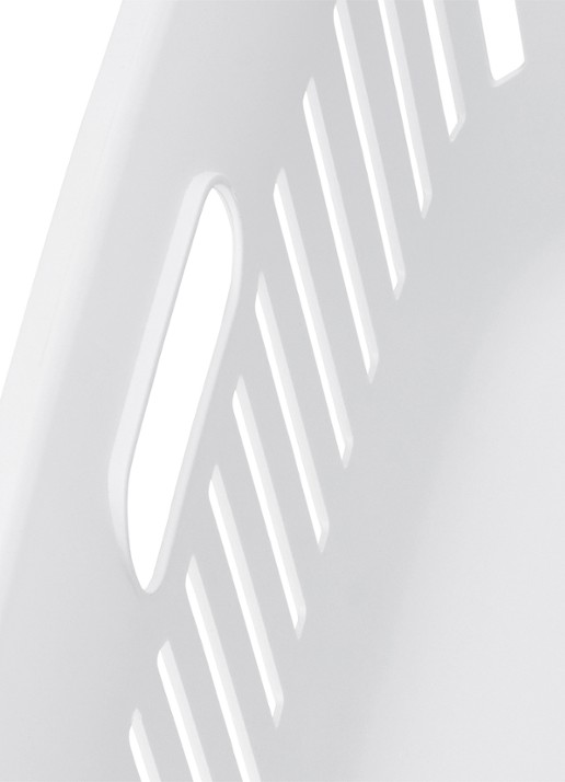 Brabantia Collect-It wasmand met deksel 40 liter set van 2 - detail wit