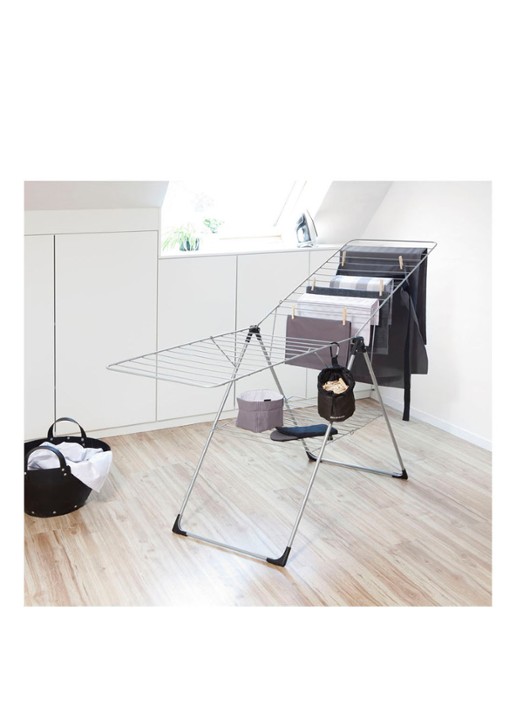 Brabantia Droogrek T-model - voorkant 2 zilver