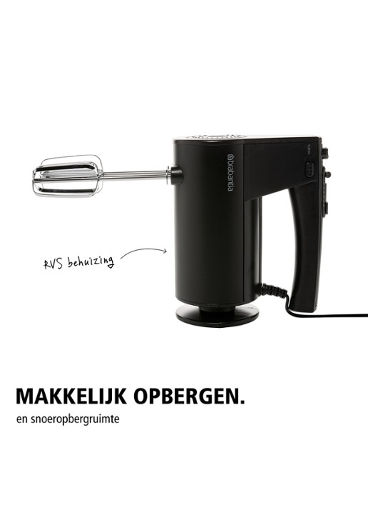 Brabantia Handmixer BBEK1071MB - detail 3 zwart