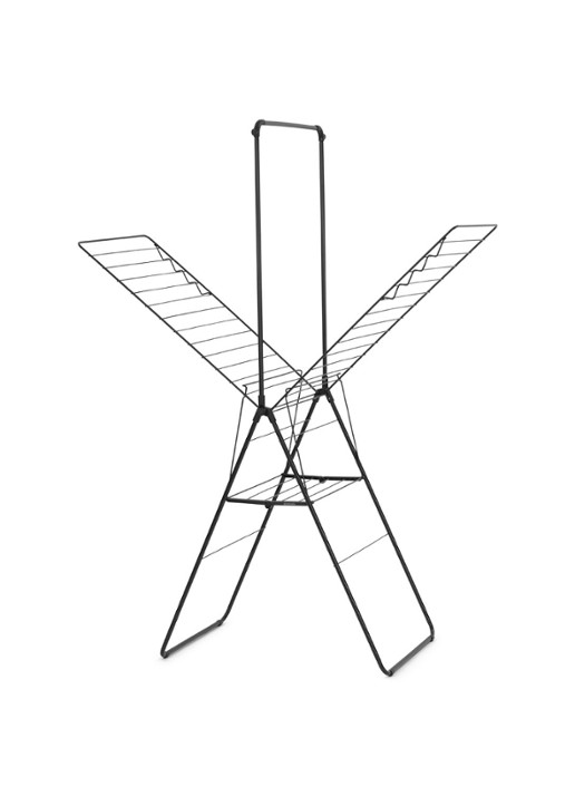 Brabantia Hangon droogrek 25 meter met beugel - detail 4 zwart