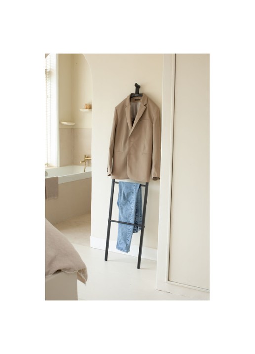 Brabantia Linn Dressboy kledinghouder 97 cm  - voorkant 2 zwart