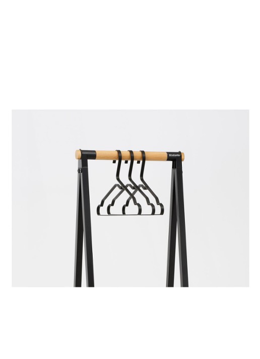 Brabantia Linn kledingrek 170 cm - detail 3 zwart