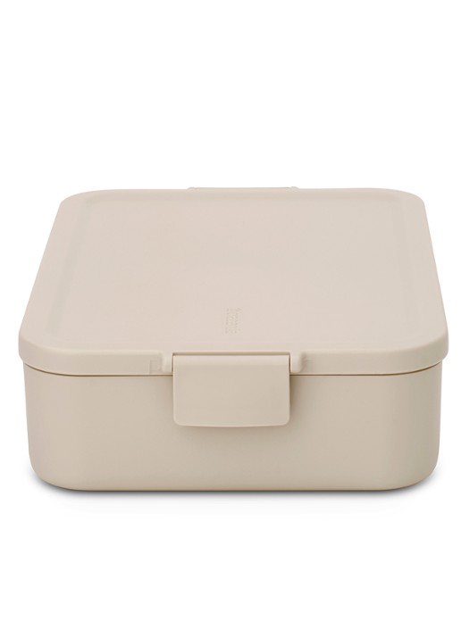Brabantia Make & Take bento lunchbox/broodtrommel - achterkant 5 beige