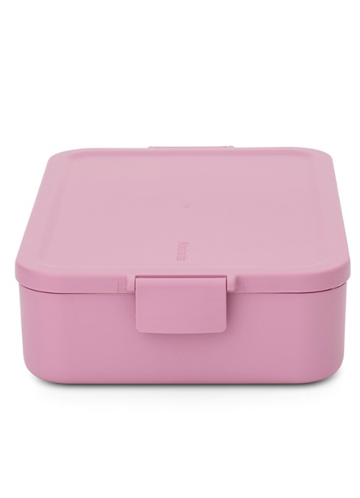 Brabantia Make & Take bento lunchbox/broodtrommel - achterkant 6 donkerroze