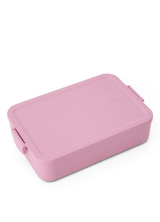 Brabantia Make & Take bento lunchbox/broodtrommel - detail donkerroze