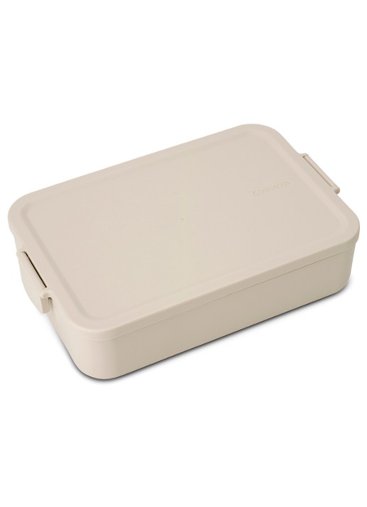 Brabantia Make & Take bento lunchbox/broodtrommel - achterkant 6 beige
