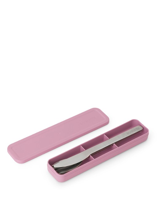 Brabantia Make & Take bestekset 3-delig - voorkant 5 donkerroze