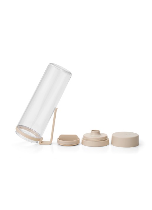 Brabantia Make & Take drinkfles met fruitfilter 50 cl  - detail beige