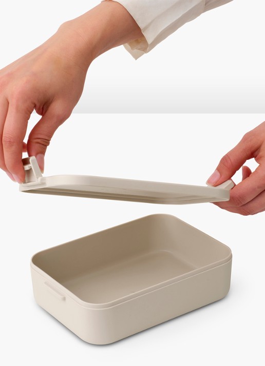Brabantia Make & Take lunchbox/broodtrommel - detail 2 beige