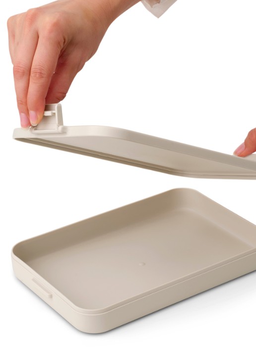 Brabantia Make & Take lunchbox/broodtrommel - detail 4 beige