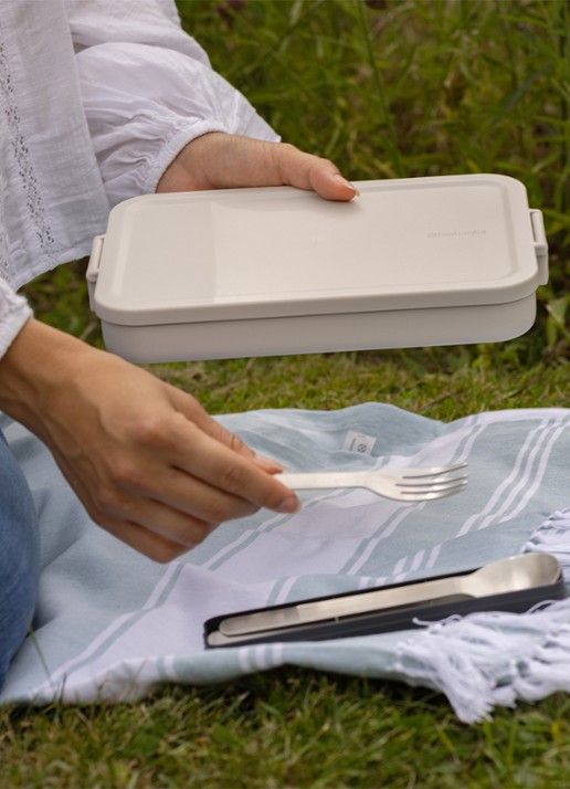 Brabantia Make & Take lunchbox/broodtrommel - detail 6 beige