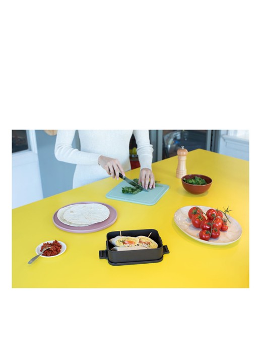 Brabantia Make & Take M broodtrommel - detail 6 antraciet