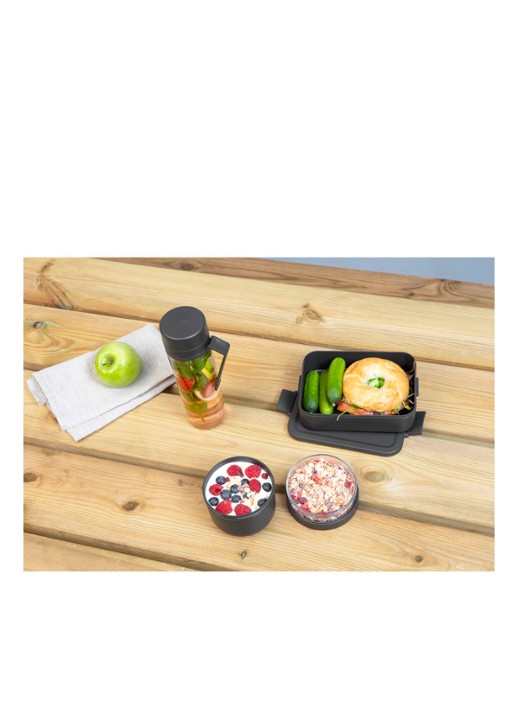 Brabantia Make & Take ontbijt- en lunchset - set van 3  - detail 5 donkergrijs