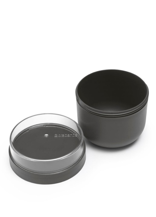 Brabantia Make & Take ontbijtkom 0,5 L  - voorkant 2 antraciet