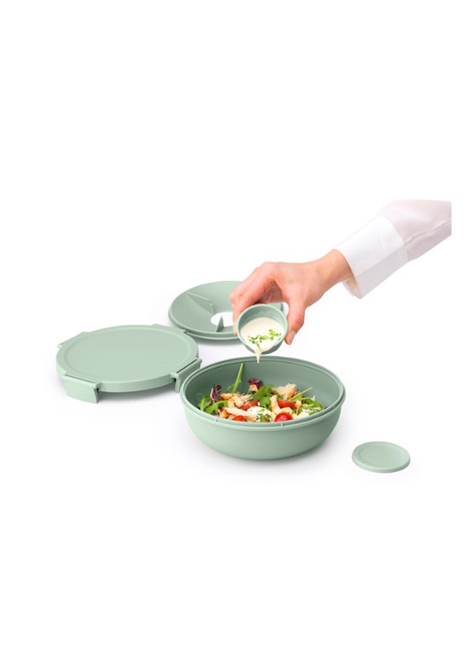 Brabantia Make & Take saladebak 1,3 liter - detail mint