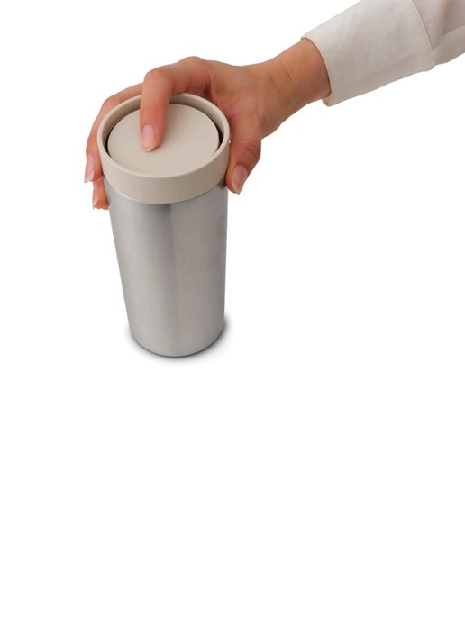 Brabantia Make & Take thermosbeker/koffiebeker 36 cl - detail 4 beige