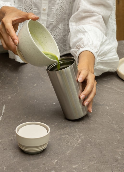 Brabantia Make & Take thermosbeker/koffiebeker 36 cl - detail 7 beige