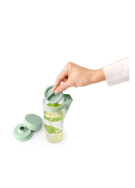Brabantia Make & Take waterfles met zeef 0,5 liter - detail 4 mint