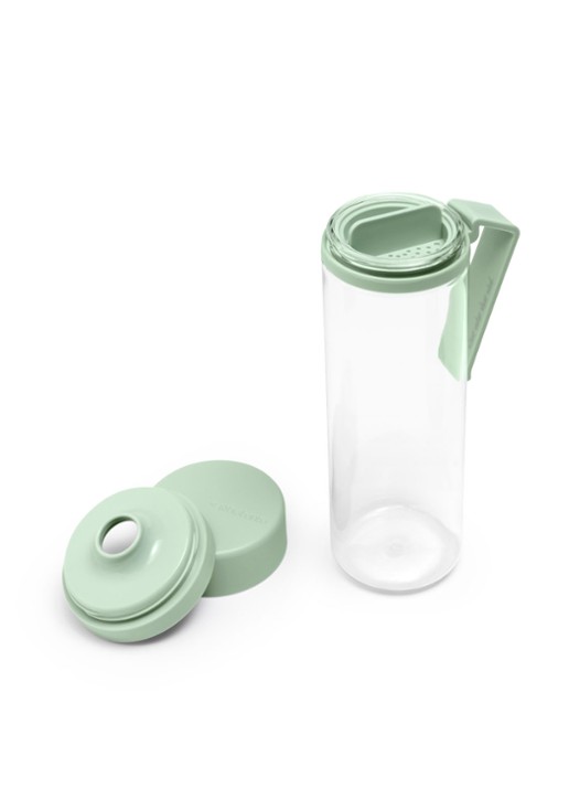 Brabantia Make & Take waterfles met zeef 0,5 liter - voorkant 3 mint