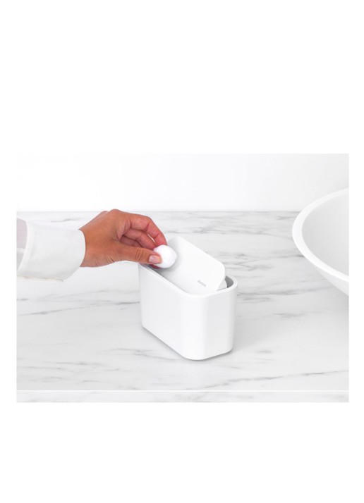 Brabantia MindSet badkamer afvalbakje 1,28 liter - detail 2 wit