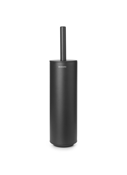 Brabantia MindSet toiletborstel met houder 40,6 cm - voorkant antraciet