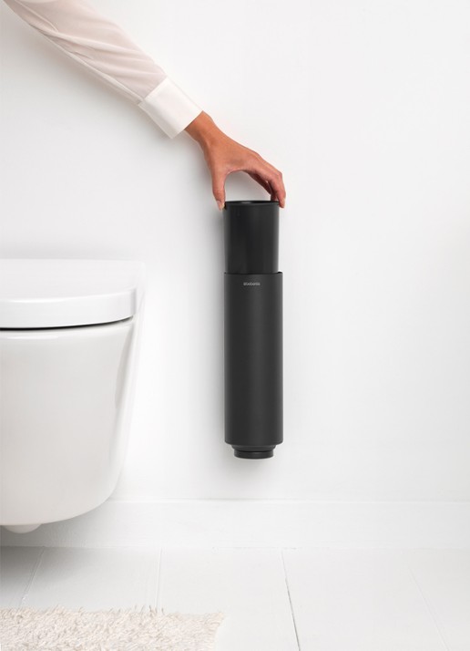 Brabantia MindSet toiletborstel met houder - detail 3 antraciet