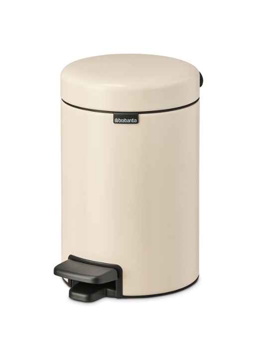 Brabantia NewIcon pedaalemmer 3 liter - detail 3 beige
