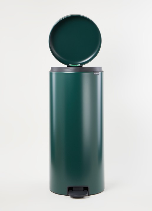 Brabantia NewIcon pedaalemmer 30 liter - voorkant 3 groen