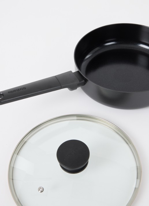Brabantia Nocta hapjespan Ø24 cm - voorkant 2 zwart