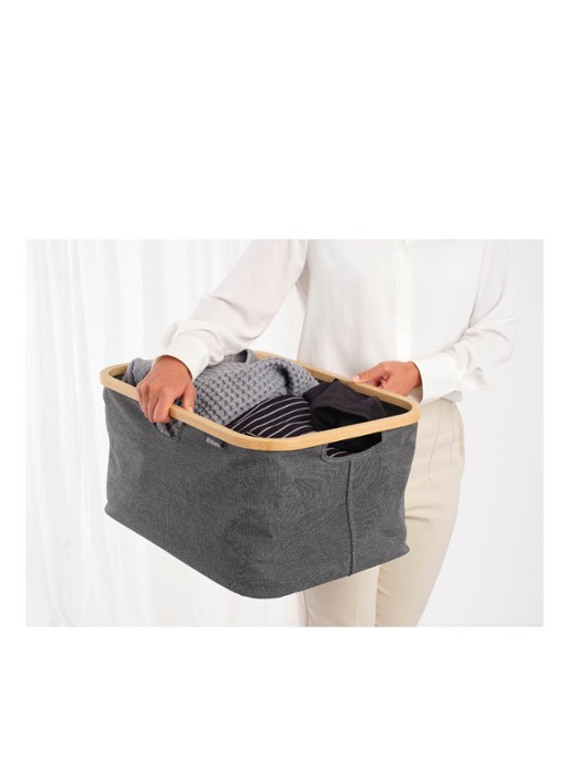 Brabantia Opvouwbare wasmand 26,5 cm - detail 3 zwart