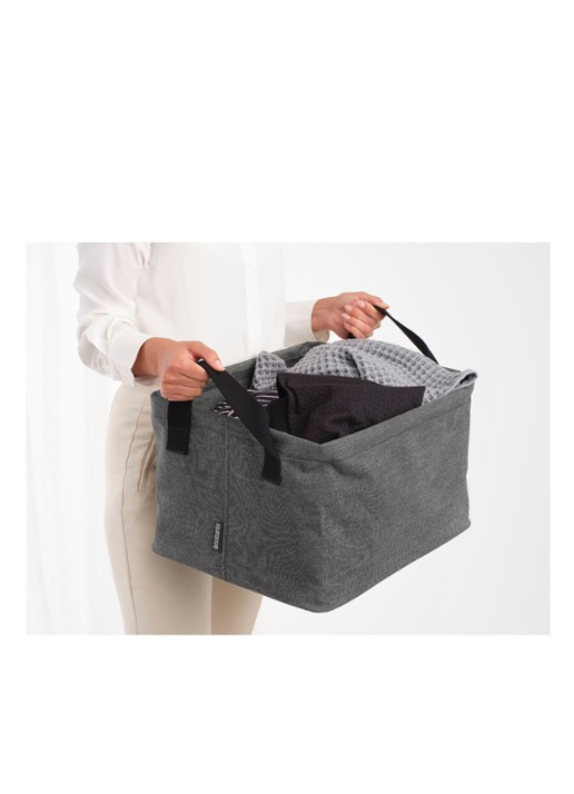 Brabantia Opvouwbare wasmand 26 cm - detail 3 grijsmele