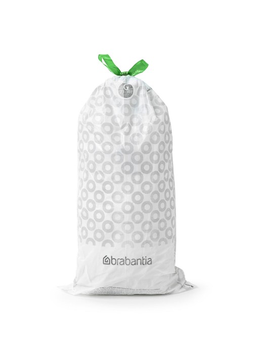 Brabantia Perfect Fit afvalzak code G 23 - 30 liter 6 x 20 stuks - detail 5 wit
