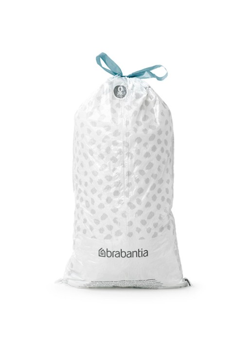Brabantia Perfect Fit afvalzak code O 30 liter 6 x 20 stuks - detail 5 wit