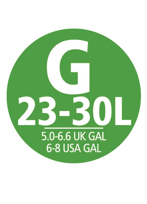 Brabantia Perfect Fit afvalzakken code G 23-30 L 40 stuks - detail 4 wit