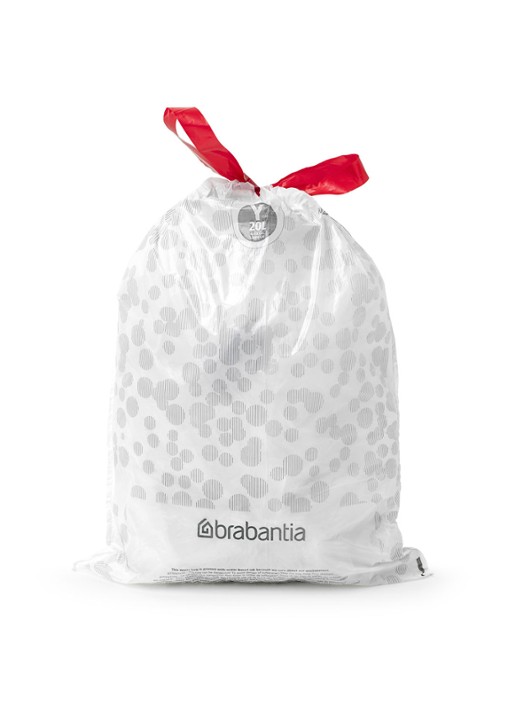 Brabantia Perfect Fit Y 20L vuilniszakken 120 stuks  - detail 3 wit