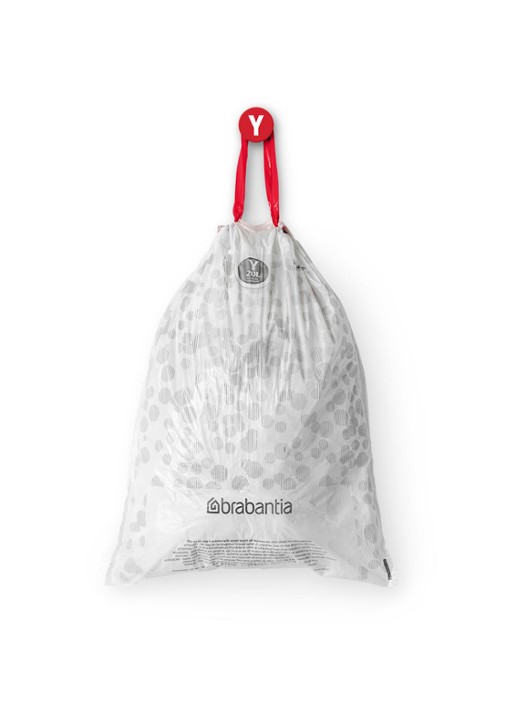 Brabantia Perfect Fit Y 20L vuilniszakken 120 stuks  - detail 4 wit
