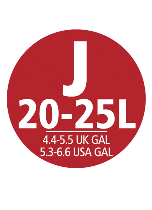 Brabantia PerfectFit afvalzak code J 20 - 25 liter 6 x 20 stuks - detail 5 wit