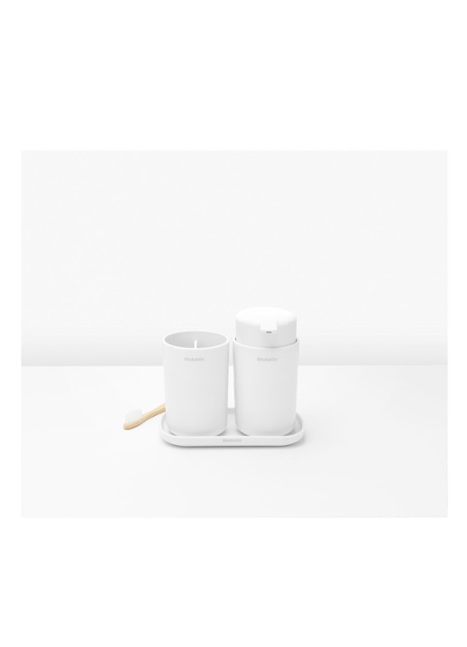 Brabantia ReNew badkameraccessoires set van 3 - detail 6 wit