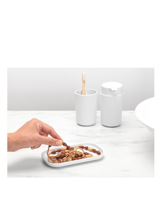 Brabantia ReNew badkameraccessoires set van 3 - detail 7 wit