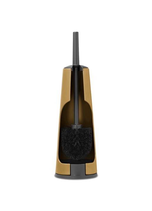 Brabantia ReNew toiletborstel met houder - voorkant 6 goud