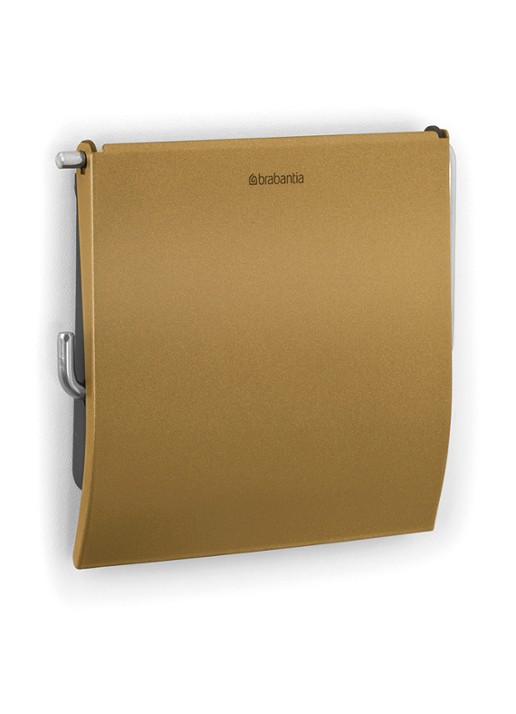Brabantia ReNew toiletrolhouder met klep - achterkant 8 goud
