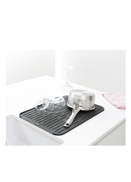 Brabantia Sink Side afdruipmat van silicone - detail 3 donkergrijs