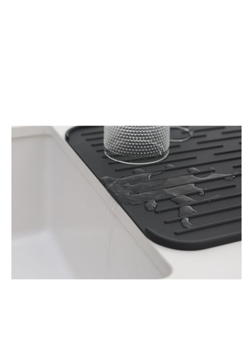 Brabantia Sink Side afdruipmat van silicone - detail 4 donkergrijs