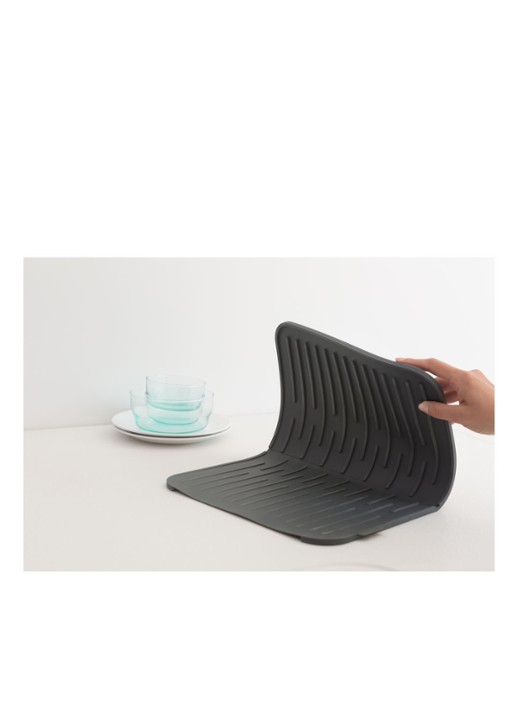 Brabantia Sink Side afdruipmat van silicone - detail 7 donkergrijs