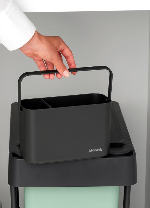 Brabantia  SinkSide aanrecht organizer 22 cm - voorkant 7 grijs
