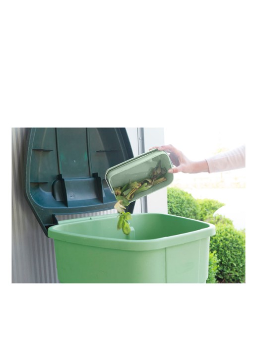 Brabantia Sinkside aanrechtafvalbak 1,8 liter - detail 4 groen
