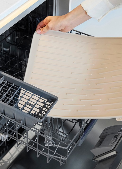 Brabantia SinkSide afdruipmat 44 x 32 cm - detail 4 beige